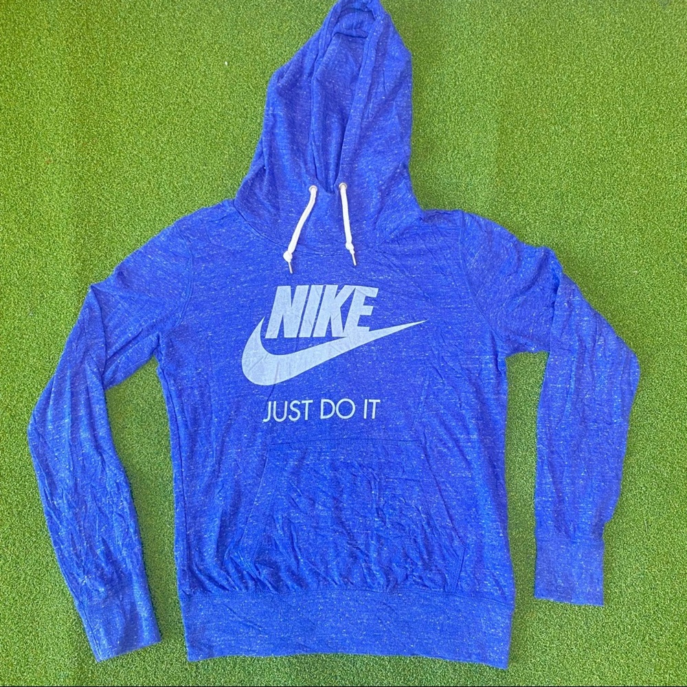 Dark Blue Nike Sweater Hoodie. Size Medium